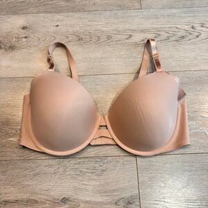 Warner's No Side Effects Underarm 40D Beige T-Shirt Bra Smoothing Full 01356